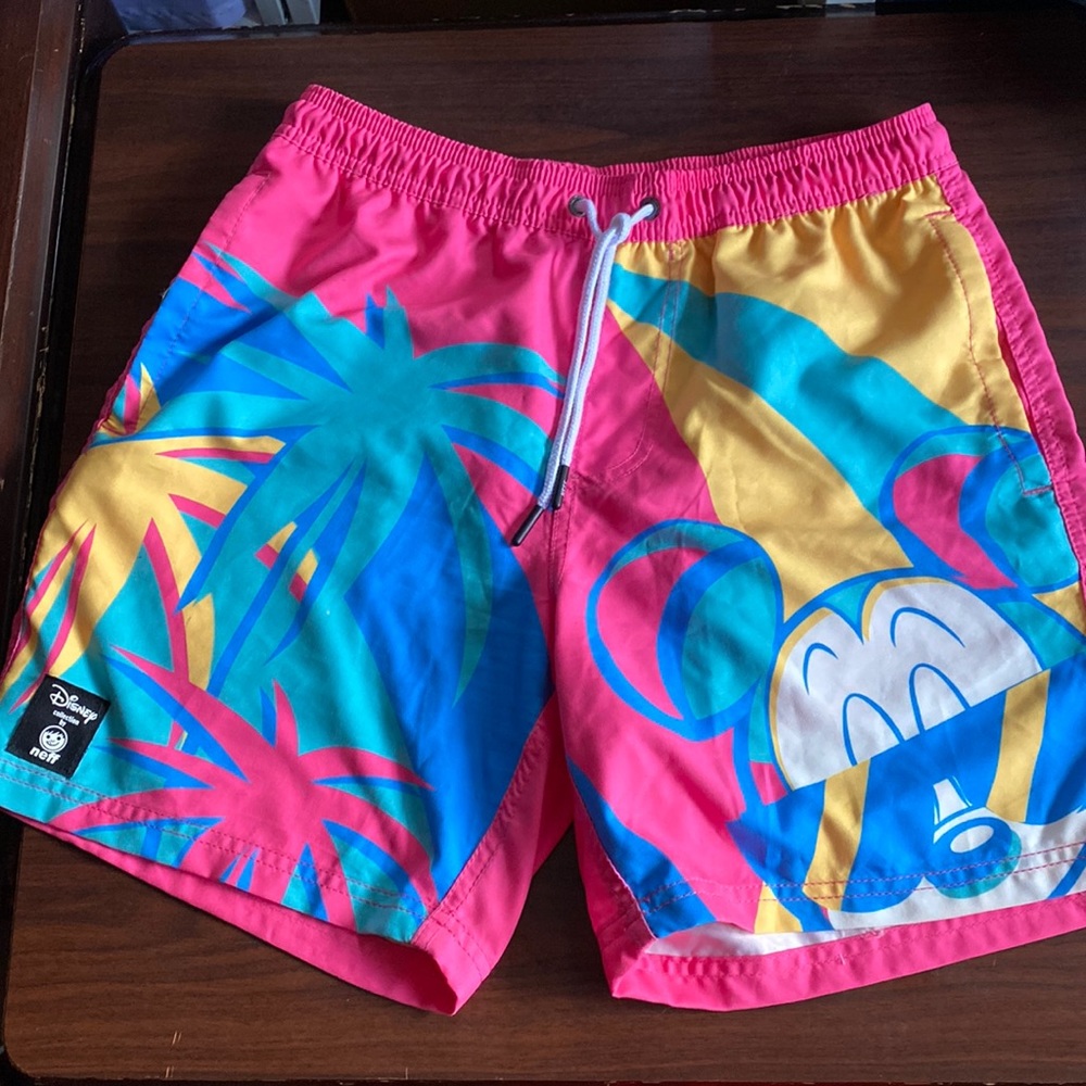 Neff Mickey Mouse Trunks